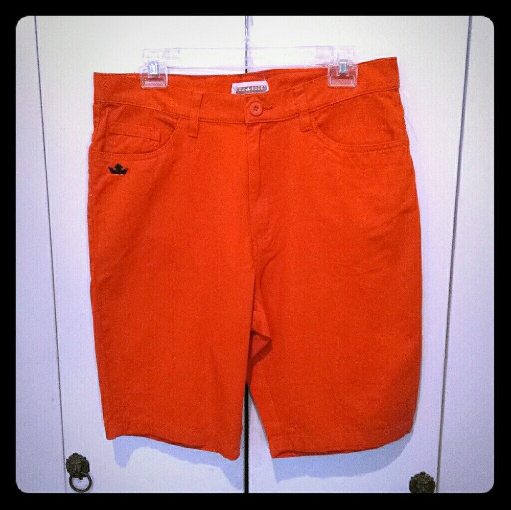 Raw-Edged Shorts